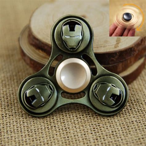 hand spinner black metal avenger with box|Black Fidget Metal .